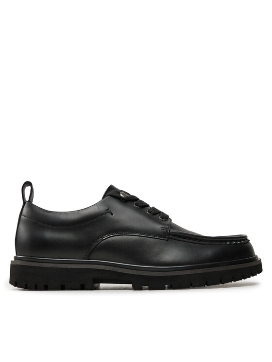 Calvin Klein Jeans Calvin Klein Jeans Pantofi Eva Apron Laceup Cd YM0YM01178 Negru
