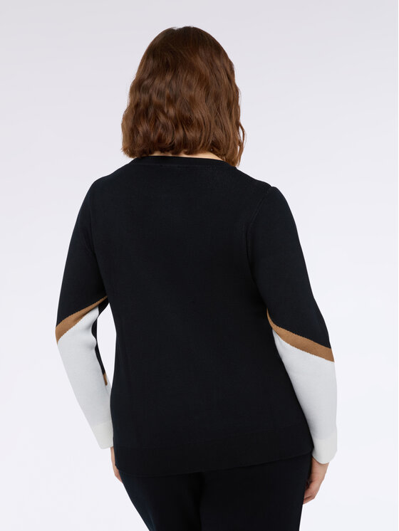 Fiorella Rubino Fiorella Rubino Maglione M736L008120N0S1 Nero Regular Fit