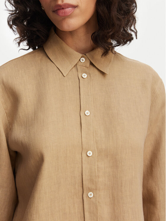 Marella Marella Hemd Girello 2615111122 Beige Regular Fit