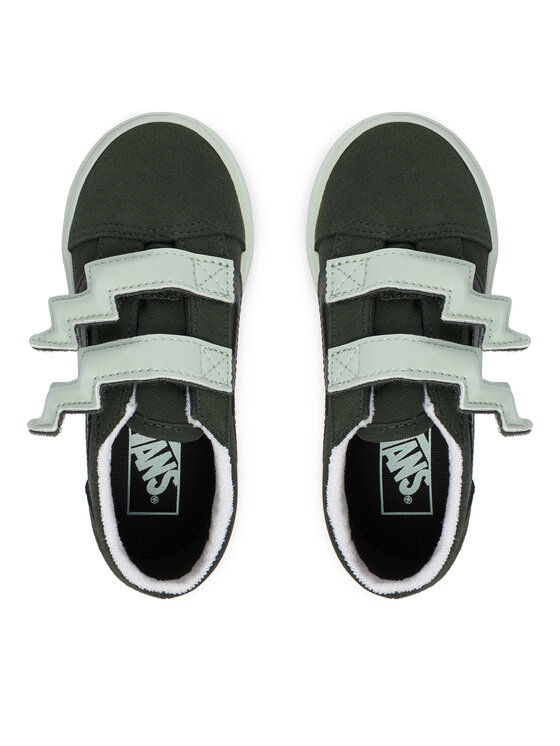 Vans Vans Sneakersy Old Skool V Bolt Strap VN000D1BEMU1 Kaki