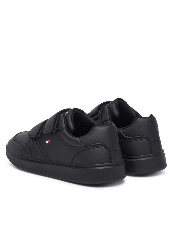 Tommy Hilfiger Tommy Hilfiger Laisvalaikio batai Low Cut Velcro Sneaker T3X9-35240-1355 M Juoda