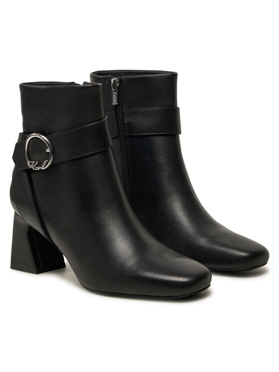 KARL LAGERFELD KARL LAGERFELD Botki KL31444 Czarny