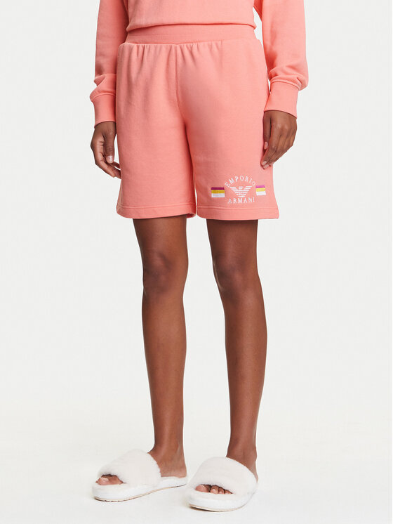 Emporio Armani Underwear Emporio Armani Underwear Pantaloni scurți sport EW000496 AF10882 U4019 Roz Loose Fit