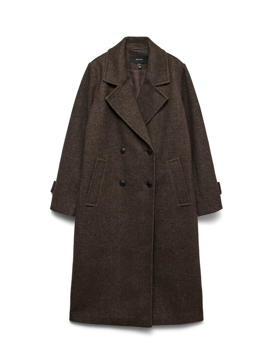 Vero Moda Vero Moda Зимове пальто Eva 10348666 Коричневий Regular Fit