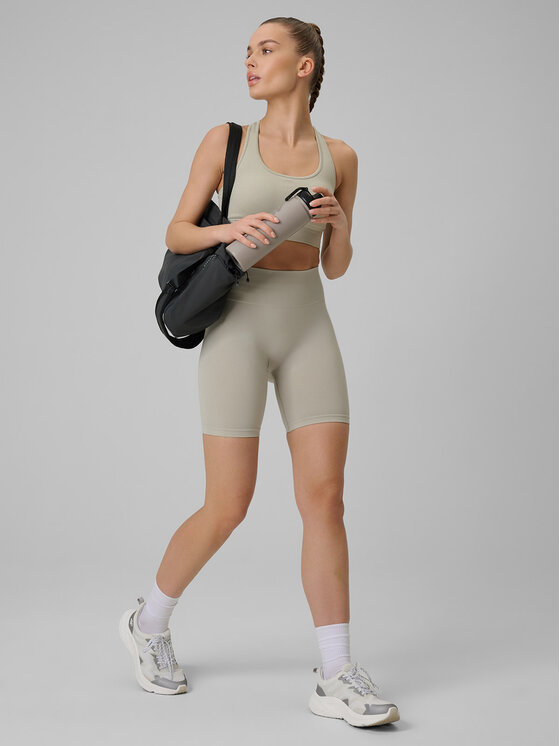 4F 4F Biustonosz sportowy MULTI ACTIVE Kremowy