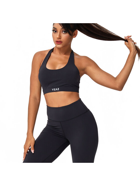 Yeaz Yeaz Top MISSION Czarny Slim Fit