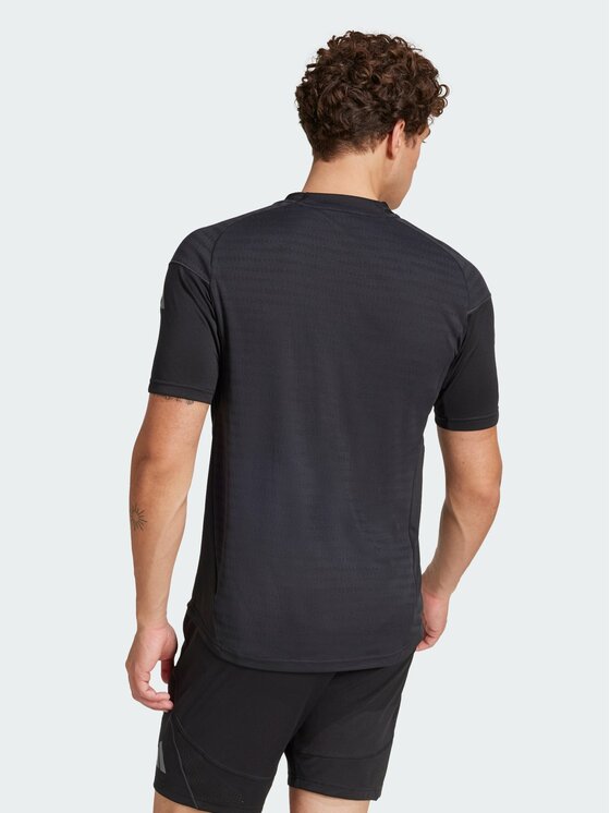 adidas adidas Koszulka techniczna 140229 Czarny Slim Fit