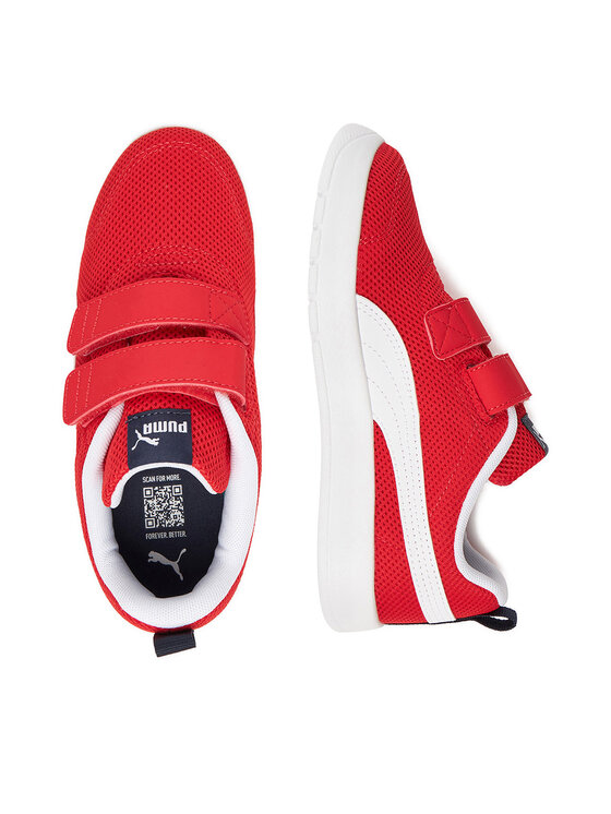 Puma Puma Sneakersy COURTFLEX V3 MESH PS 39808501 Czerwony