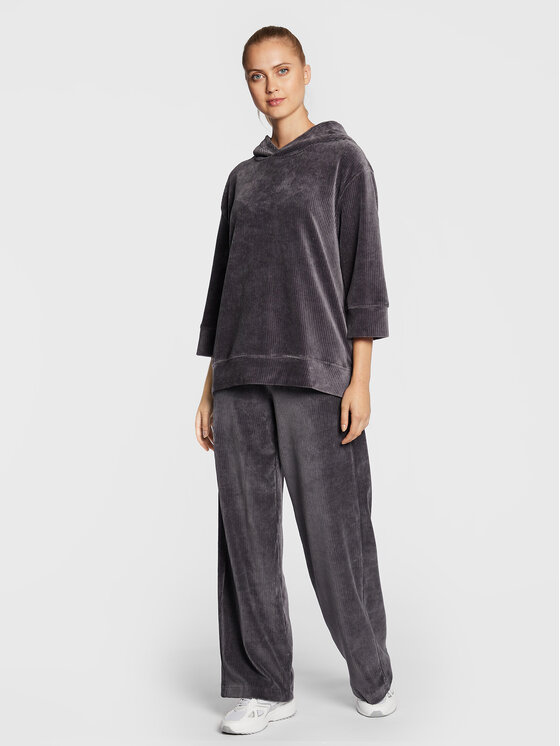 Felpa Chiggia FAW0230 Grigio Oversize