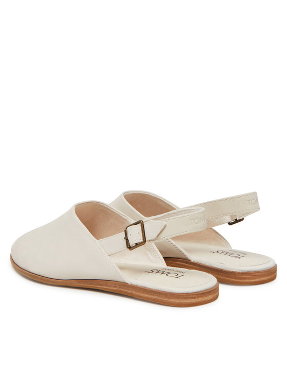 Toms Toms Балетки Jade Slingback 10022014 Écru