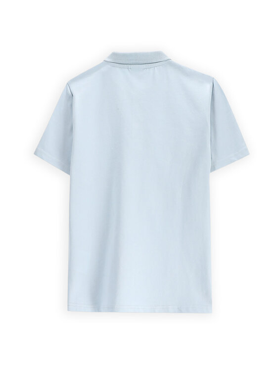 Coccodrillo Coccodrillo Polo WC5143601VBB Błękitny Regular Fit