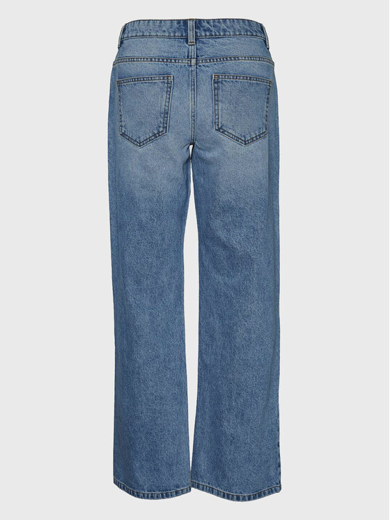 Noisy May Noisy May Jeans hlače Amanda 27018105 Modra Loose Fit