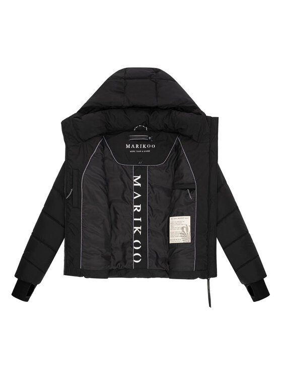 Marikoo Marikoo Kurtka zimowa Yukanii Czarny Regular Fit