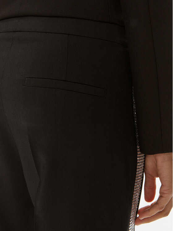 PINKO Pinko Pantaloni din material Perle 102837 A1JT Negru Regular Fit