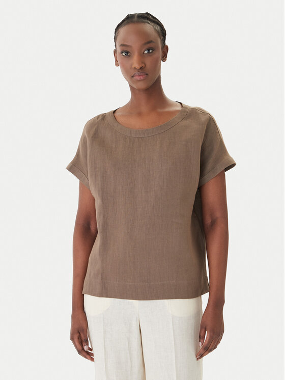 Marella Marella T-shirt Geyser 2615111132 Bež Regular Fit