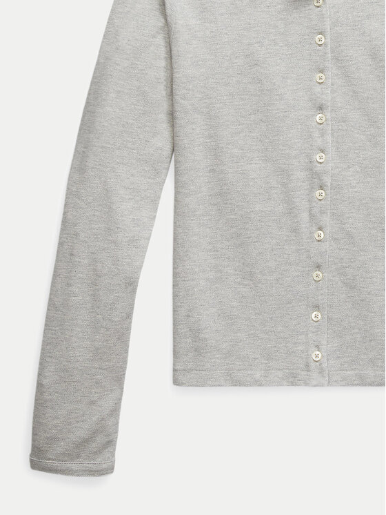 Polo Ralph Lauren Polo Ralph Lauren Kardigán 211941175001 Szürke Slim Fit