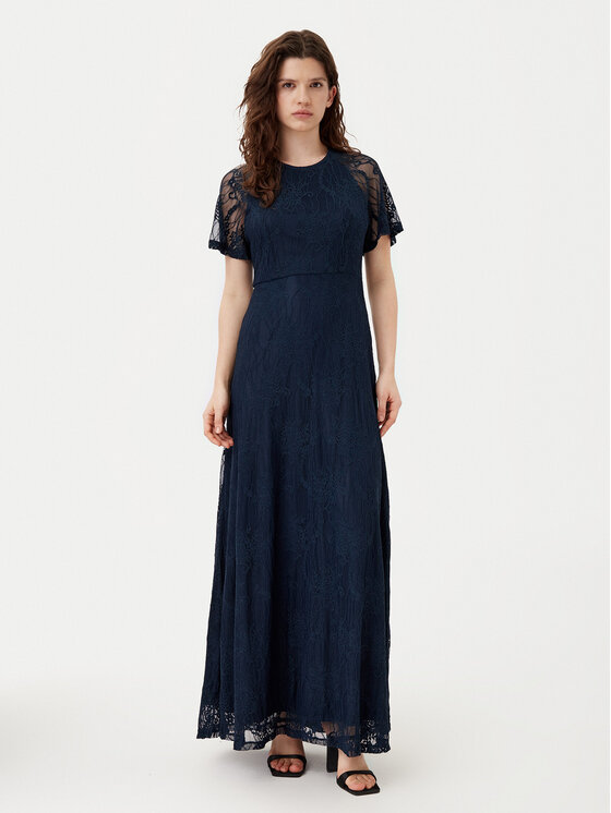Vila Vila Rochie de seară Femma 14100349 Bleumarin Regular Fit