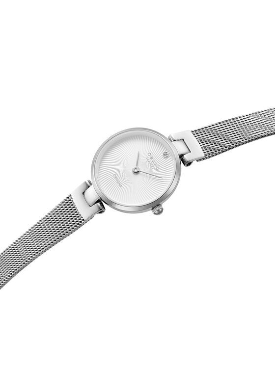 Obaku Obaku Zegarek V256SXCIMC Srebrny