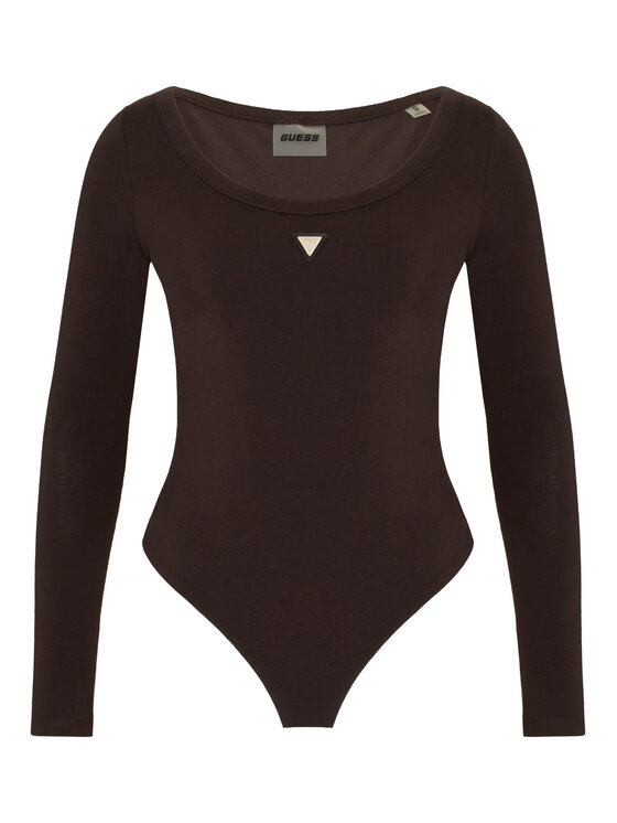 Guess Guess Body V4YP07 J1314 Brązowy Slim Fit