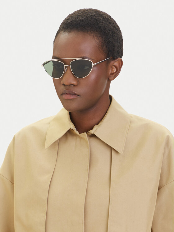 Pieces Pieces Ochelari de soare 17154888 Auriu