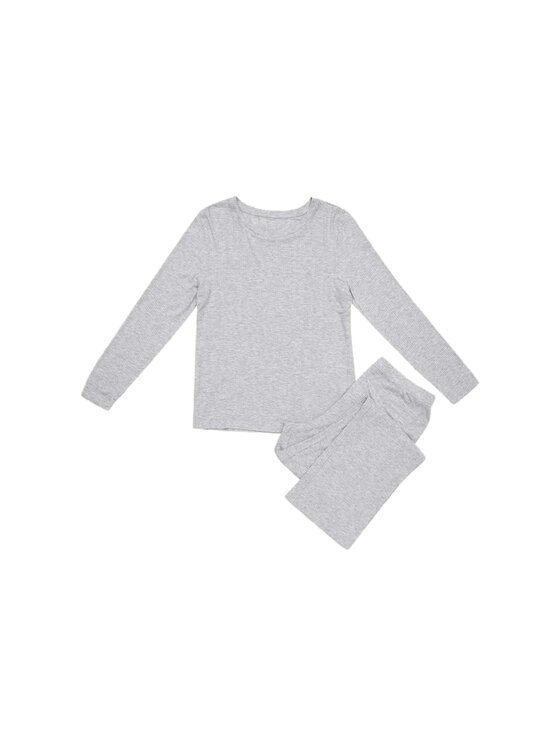 Esotiq Esotiq Piżama 42192 Szary Regular Fit