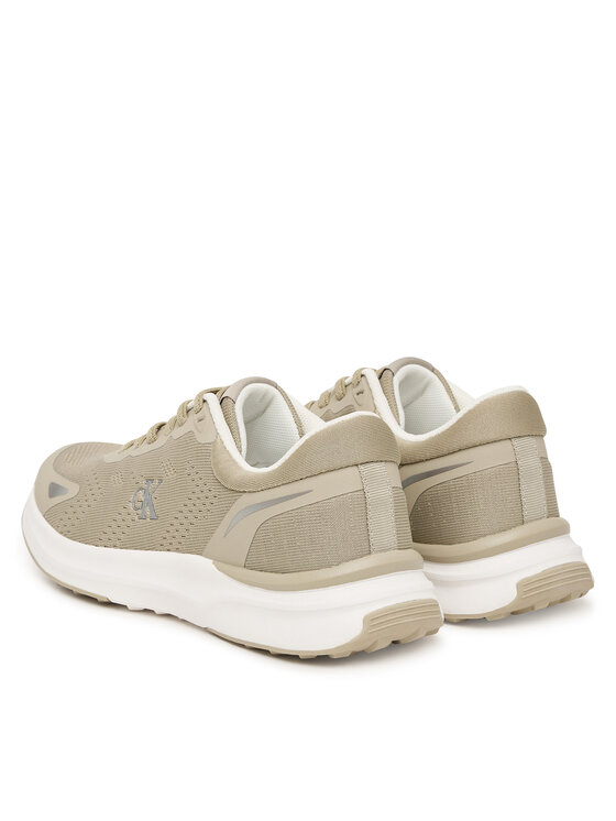 Calvin Klein Calvin Klein Laisvalaikio batai Low Cut Lace-Up V3X9-83311-1903 Smėlio