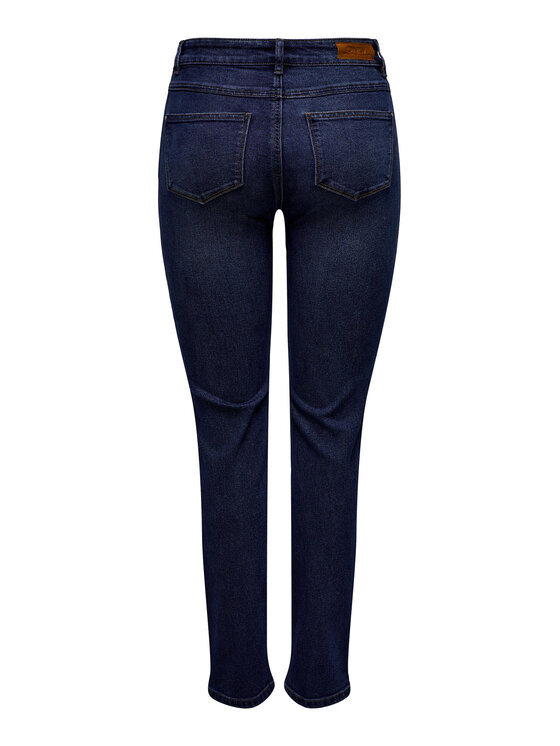 ONLY ONLY Jeans hlače 15309889 Mornarsko modra Slim Fit