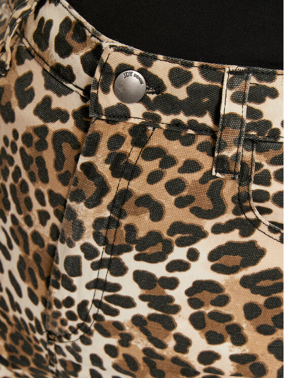 JDY JDY Kalhoty z materiálu Ray 15343448 Béžová Wide Leg