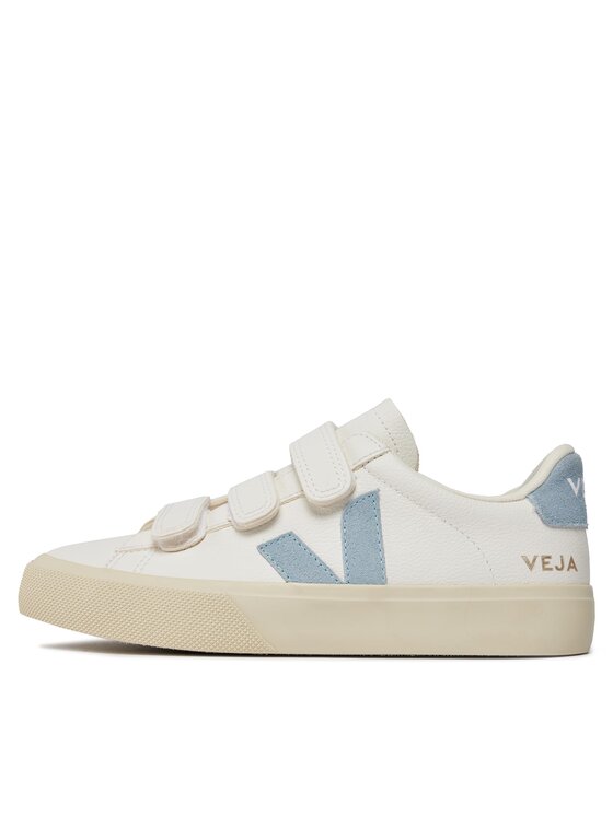 Veja Veja Sneakersy Recife Logo Chromefree Leather RC0502946A Biela