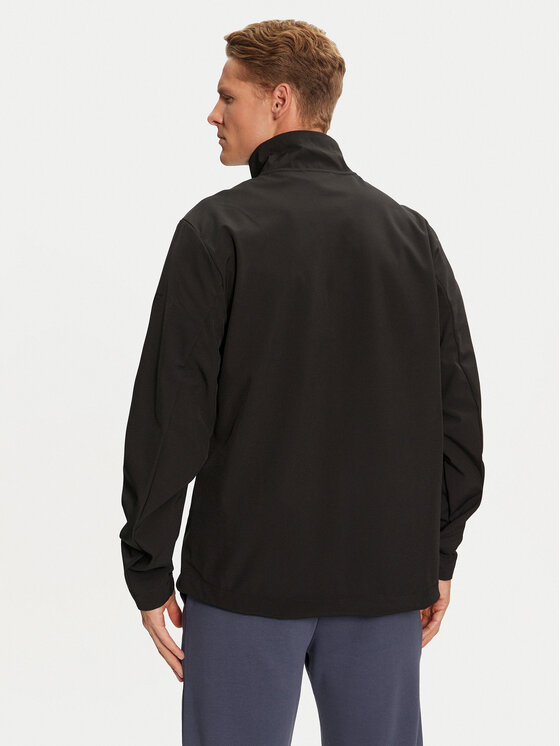 4F 4F Яке softshell 4FWAW24TSOFM284 Черен Regular Fit