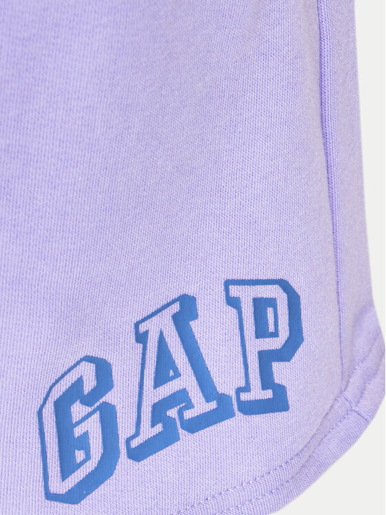 Gap Gap Pantaloncini sportivi 885590-00 Viola Relaxed Fit