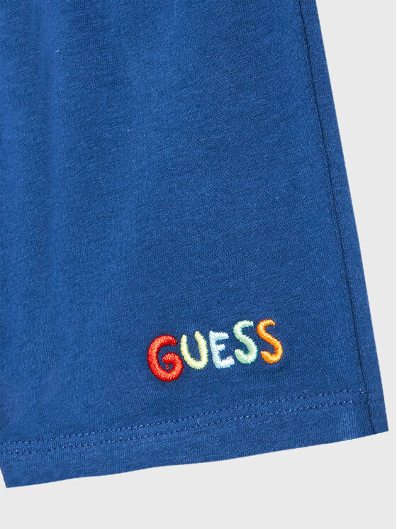 Guess Guess Komplet body i szorty H3GW01 K6YW1 Kolorowy Regular Fit