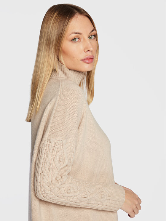 Weekend By Max Mara T RICARD Stone High Neck Sweater Dress 53260123600 002 main image 0