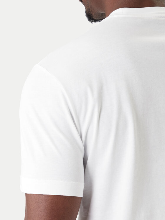 EA7 Emporio Armani EA7 Emporio Armani T-Shirt 7M001412 AF22264 U0002 Biały Regular Fit