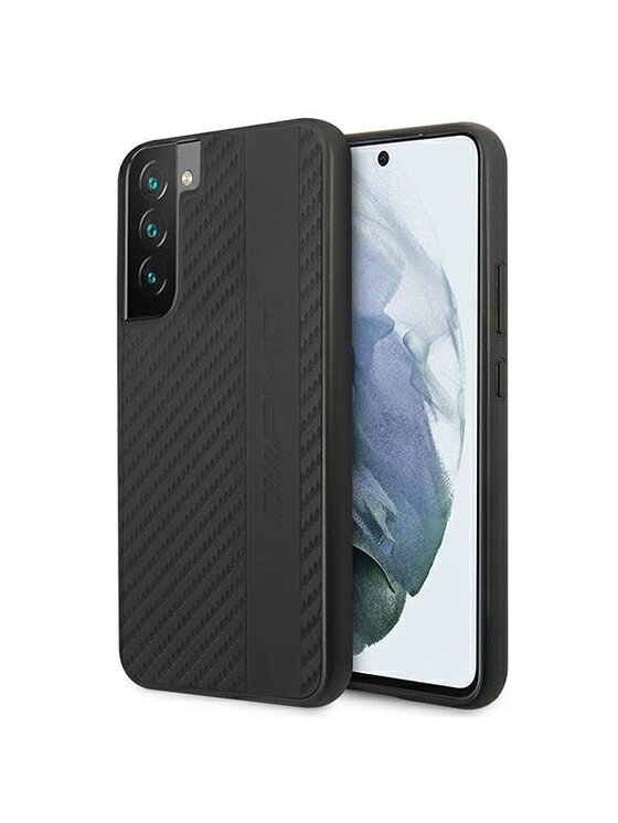 Etui na telefon Mercedes AMG Petronas F1, Czarne, S22 Plus