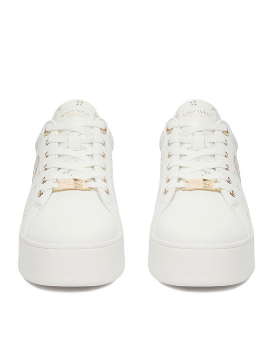 Nine West Nine West Sneakersy EO-SS26-3C601 Biela