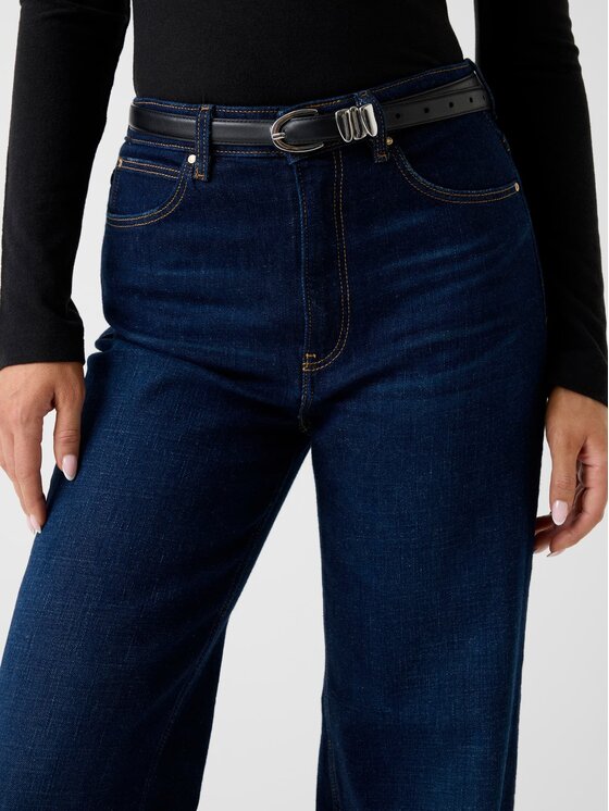 Guess Guess Jeans W6RA1A D6881 Blu scuro Wide Leg