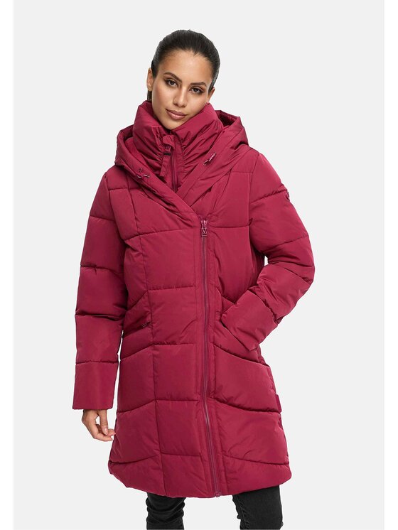 Marikoo Marikoo Kurtka zimowa Virenaa Bordowy Regular Fit