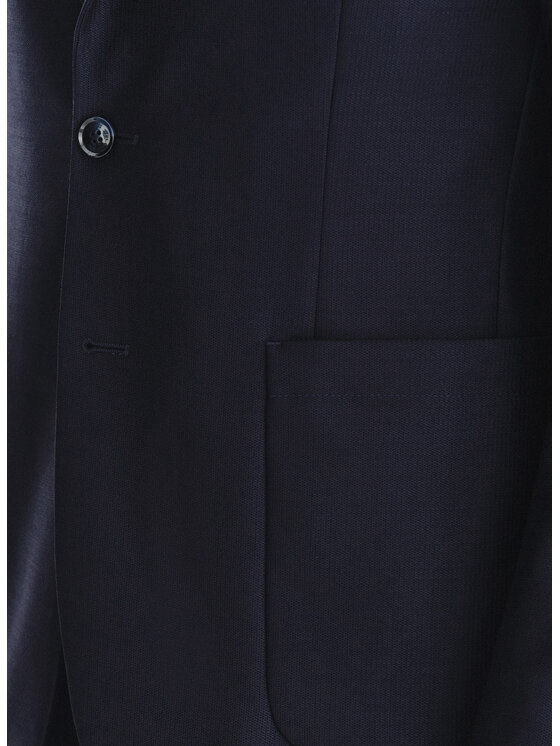 Pako Lorente Pako Lorente Marynarka P25WP-3X-031 Granatowy Slim Fit