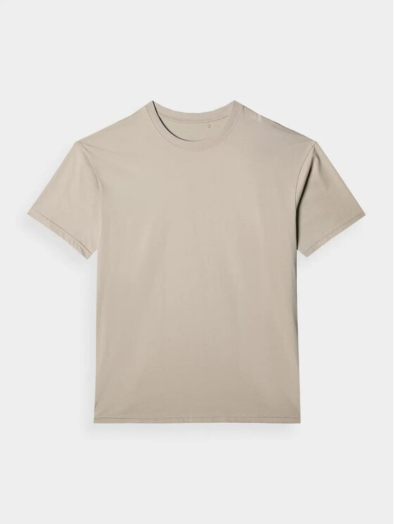 4F 4F T-Shirt 4FRSS24TTSHM2543-83S Hnědá Oversize