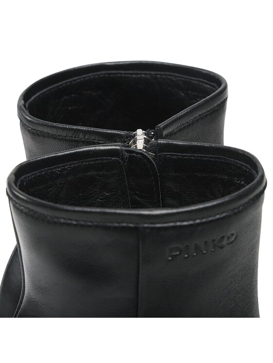 PINKO PINKO Μποτάκια Tea Tronchetto PE 23 BLKS1 100664 A0N9 Μαύρο
