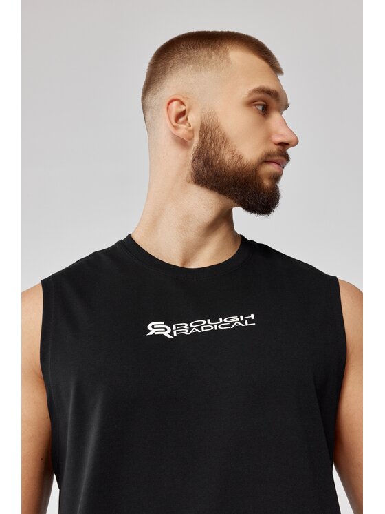 ROUGH RADICAL ROUGH RADICAL Koszulka techniczna UNIT Czarny Slim Fit