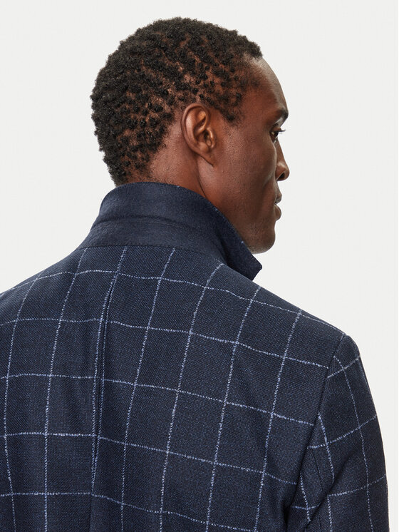 BOSS Boss Marynarka H-Hutson 50527998 Granatowy Slim Fit