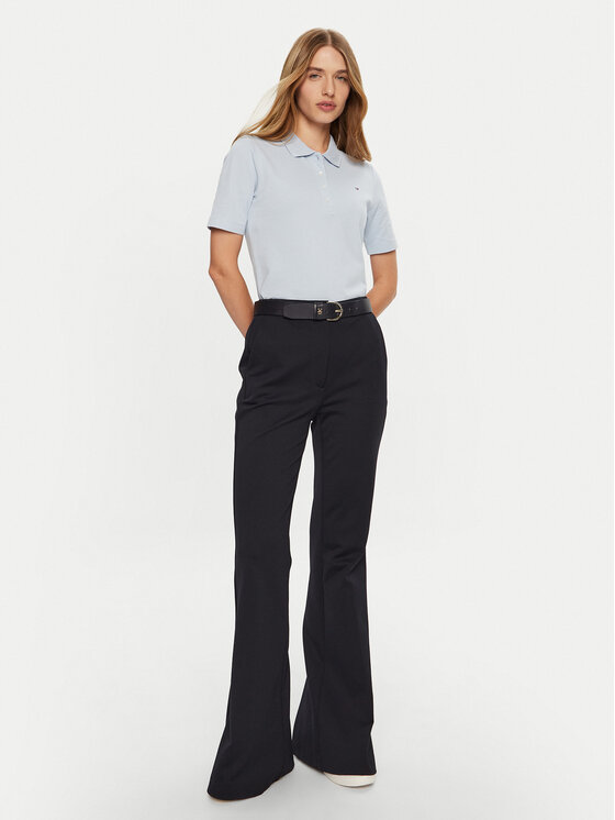 Tommy Hilfiger Tommy Hilfiger Polokošile 1985 WW0WW43224 Světle modrá Regular Fit