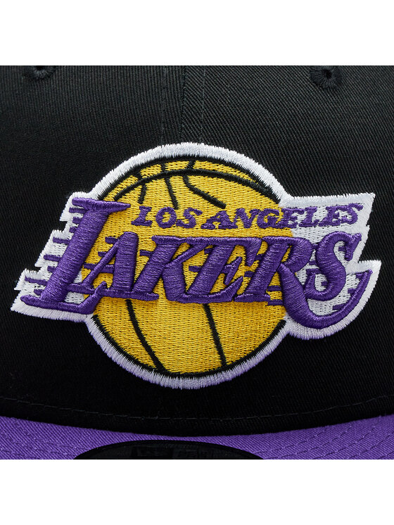 New Era New Era Czapka z daszkiem Contrst Side Patch 950 Lakers 60364386 Czarny