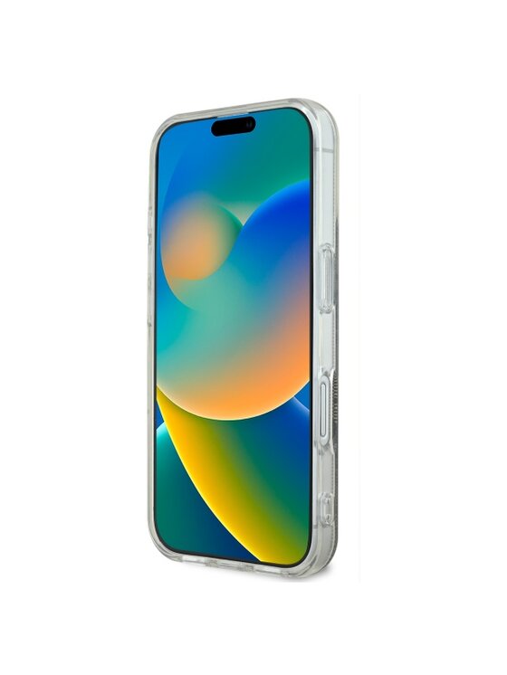 Guess Guess Etui na telefon IML 4G MagSafe Brązowy