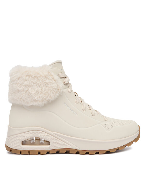 Skechers Skechers Čizme Uno Rugged 167274/OFWT Écru