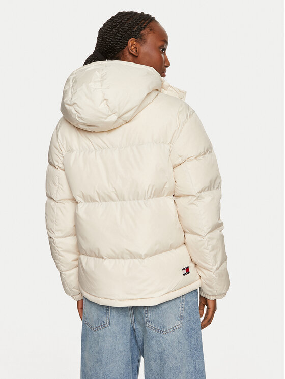 Tommy Jeans Tommy Jeans Пухено яке Alaska DW0DW18610 Бежов Regular Fit