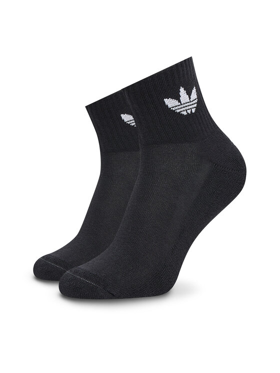 adidas adidas Set de 3 perechi de șosete medii unisex IJ5626 Negru