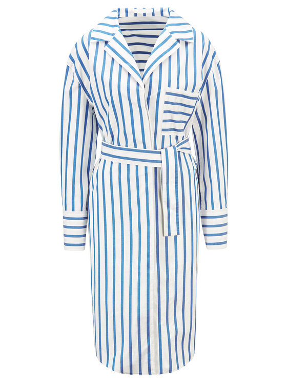 BOSS Boss Košilové šaty C_Disso 50447726 Modrá Regular Fit